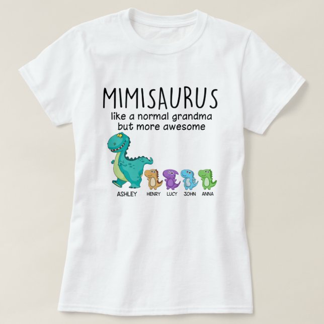 Farmasaurus och Kids Personlig Shirt T (Design framsida)