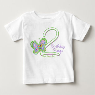 Farmdotter 2:a födelsedagen Butterfly Hugs Tee