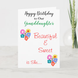 Farmdotters Söt Flowers Kort