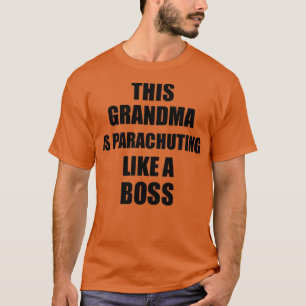 Farmen är en fallskärm som en Chef-slynt gåva T Shirt