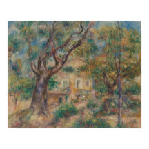Farmen vid Les Collettes, Cagnes Auguste Renoir