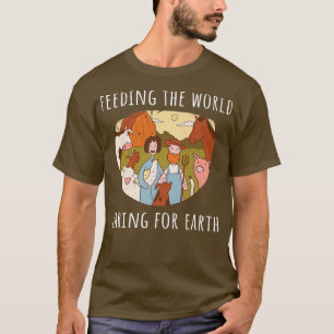 Farmer Agriculture Farm Slogan T Shirt