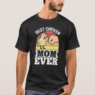 Farmer Animal Pet Best Chicken Mamma någonsin Chic T Shirt