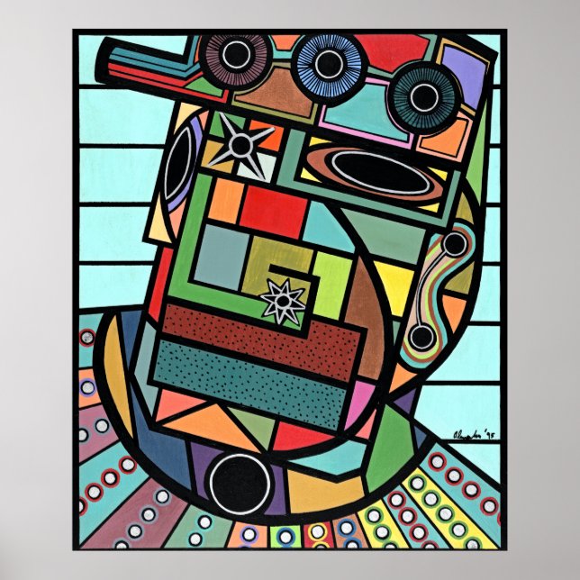 "Farmer" av Ruchell Alexander Poster (Framsidan)