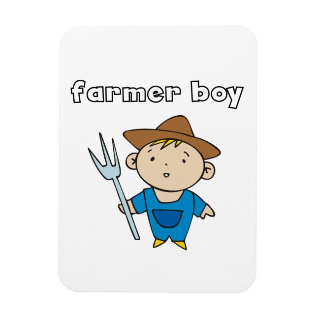 Farmer Boy Magnet (Vertikal)