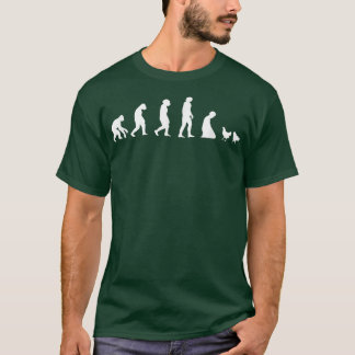 Farmer Chicken Evolution  Farmer Rooster Hen Chick T Shirt