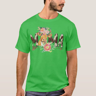 Farmer Cow Mama Mommy Mom Birthday Farm Cow Mother T Shirt
