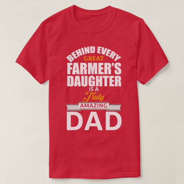Farmer Daughters pappa T Shirt (Design framsida)