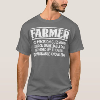 Farmer Definition Funny Farming Gift  T Shirt