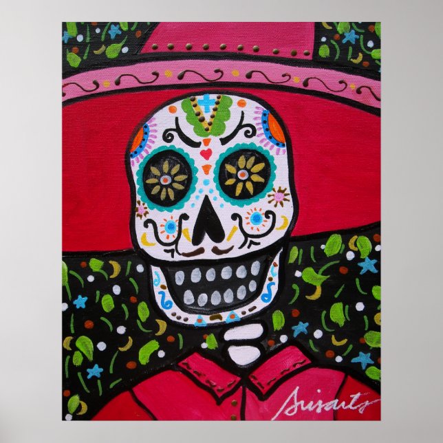 FARMER DIA DE LOS MUERTOS BONITO POSTER (Framsidan)