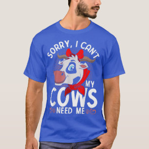 Farmer Farm Animal Synd att jag inte kan äta mina  T Shirt