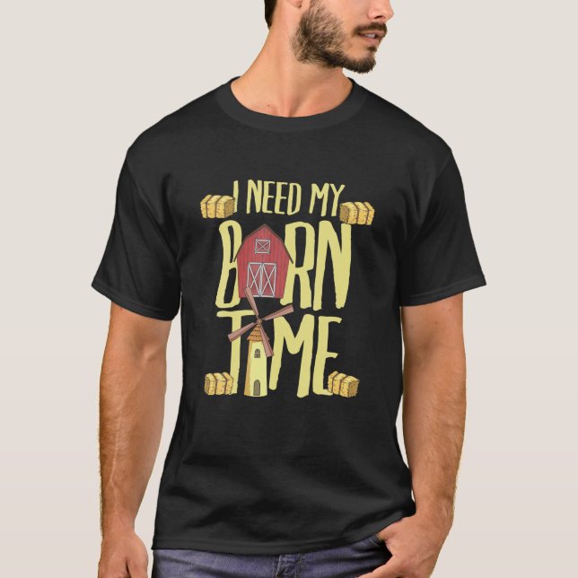 Farmer Farming Barner Jokes Puns Ord Cute Coola T Shirt (Framsida)
