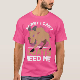 Farmer Funny Goat Älskare Farming Farm Animal Goat T Shirt