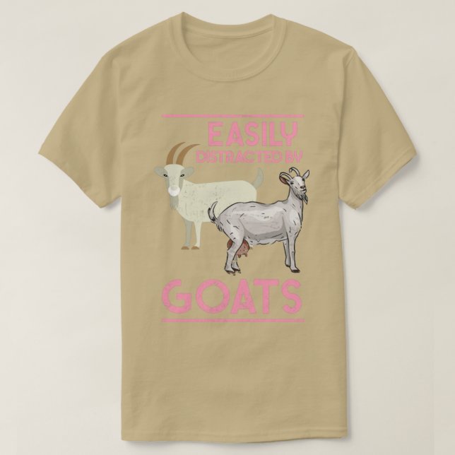 Farmer Goat Älskare Gift Goat T Shirt (Design framsida)