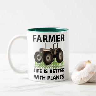 Farmer i Fält Två-Tonad Mugg