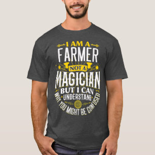 Farmer Idea Lusny Inte Magician Farmer T Shirt