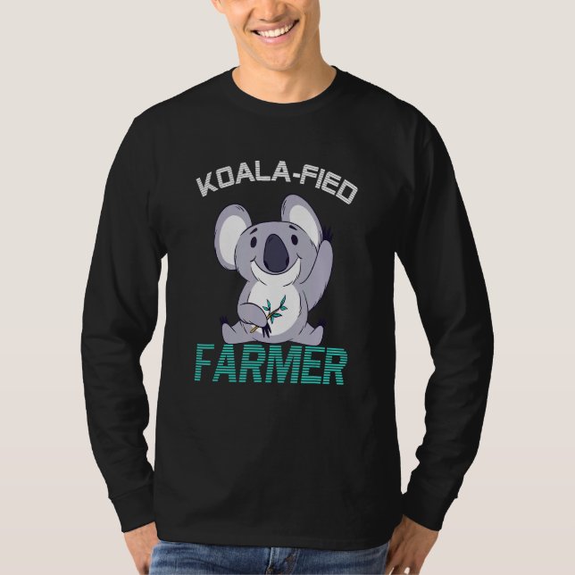 Farmer Koalafied Qualified Farming T Shirt (Framsida)