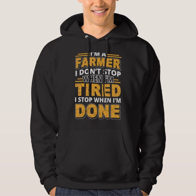 Farmer Lustig Farmer Hoodie (Framsida)