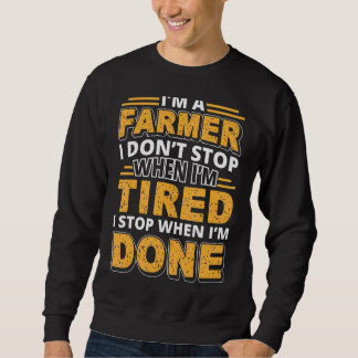 Farmer Lustig Farmer Lång Ärmad Tröja