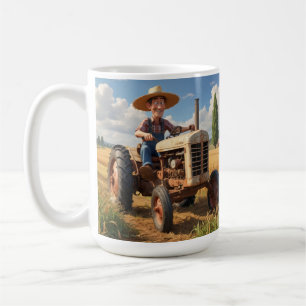 Farmer på Traactor Kaffemugg