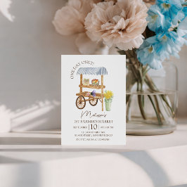Farmer’s Market Birthday Invite Inbjudningar