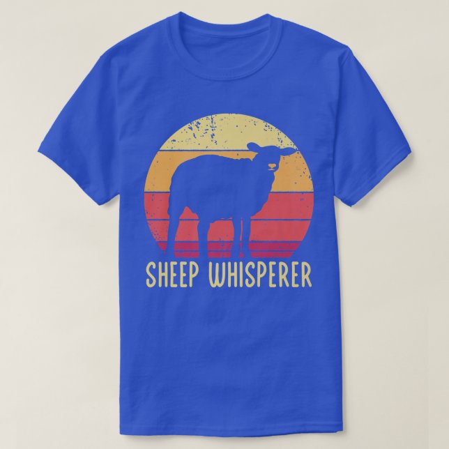 Farmer Sheep Whisperer   T Shirt (Design framsida)