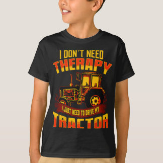 Farmer Tractor Farming Funny Cites Humor Farm sa T Shirt