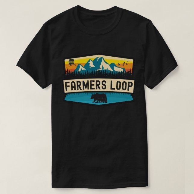Farmers Loop, Alaska T Shirt (Design framsida)