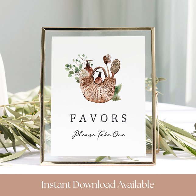 Farmers Market Bridal Shower Favor Table Sign Poster (Skapare uppladdad)