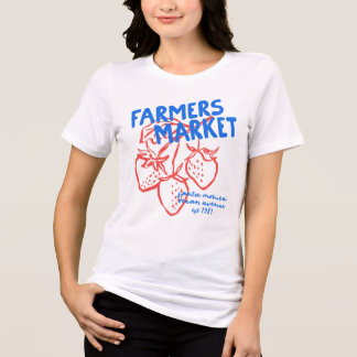 Farmers Market Jordgubbe T Shirt