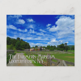 Farmers Museum Cooperstown New York Postcard Vykort