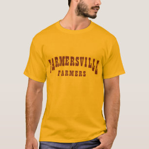 Farmersville bondeT-boll T-tröja Tee Shirt