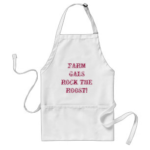 FARMGALS-STEN ROOSTFÖRKLÄDET FÖRKLÄDE