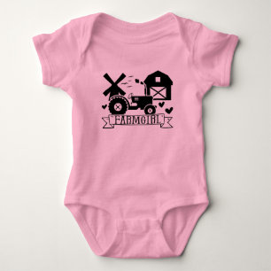 Farmgirl Baby Bodykostym T Shirt