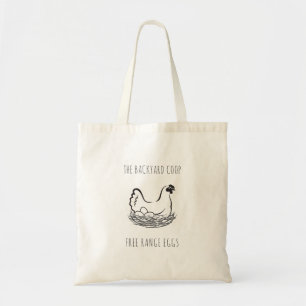 Farmhouse Backyard Chickens Tygkasse
