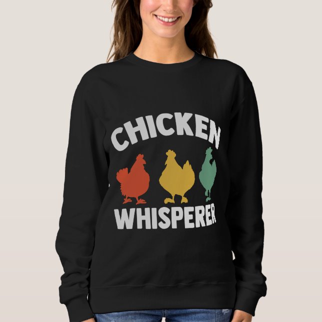 Farmhouse Barn Chicken Whisperer T Shirt (Framsida)