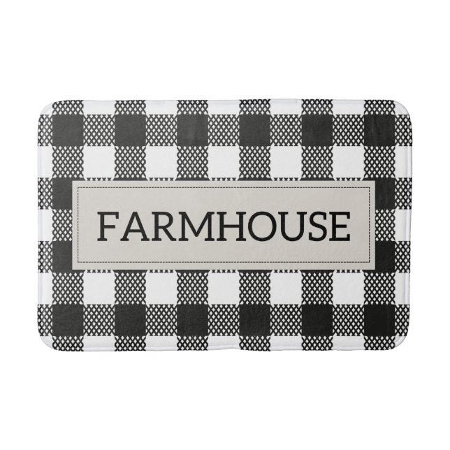 Farmhouse Bath Mat Badrumsmatta (Framsidan)
