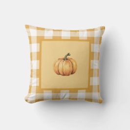 Farmhouse Beige Play Pumpkin Fall Decor Kudde