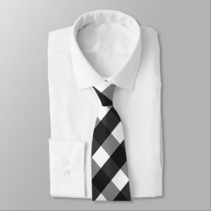 FARMHOUSE BLACK AND WHITE GINGHAM CHECK SLIPS