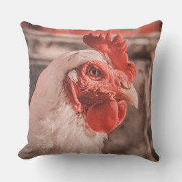 Farmhouse Chicken Pillow Kudde