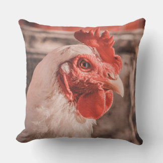 Farmhouse Chicken Pillow Kudde