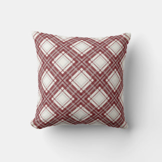 Farmhouse Cottagecore Play, Brick Red, Grått Cream Kudde
