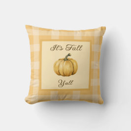 Farmhouse Fall Decor med Pumpkin och Play Kudde