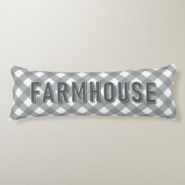 FARMHOUSE GINGHAM KROPPSKUDDE (Framsidan)