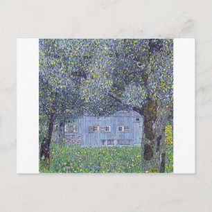Farmhouse, Gustav Klimt Vykort