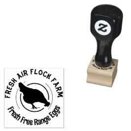 Farmhouse Hen | Personlig Egg Stämpel