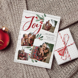 Farmhouse Holly | Julfotopassage Julkort
