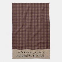 Farmhouse Homespun Pput Family Namn