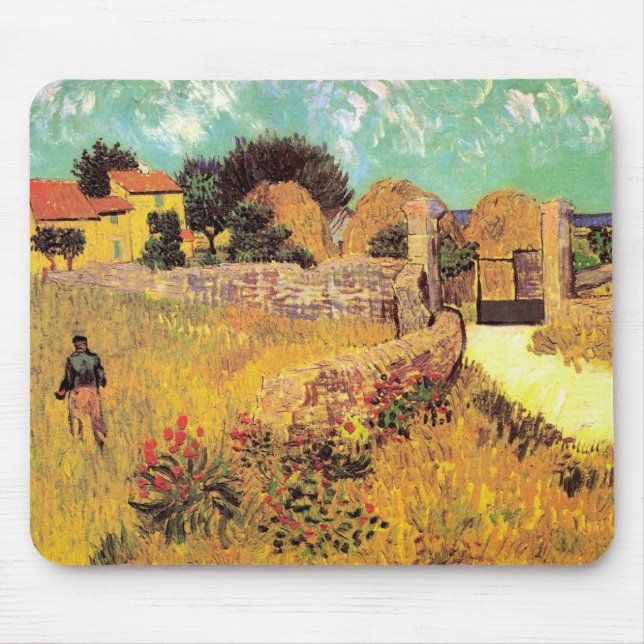 Farmhouse i Provence av Vincent van Gogh Musmatta (Framsidan)