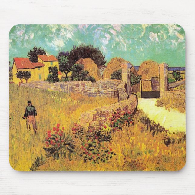 Farmhouse i Provence av Vincent van Gogh van Gogh Musmatta (Framsidan)